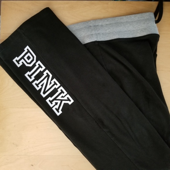 PINK Victoria's Secret Pants - Pink by Victoria SecretYoga Pants Size Small Black